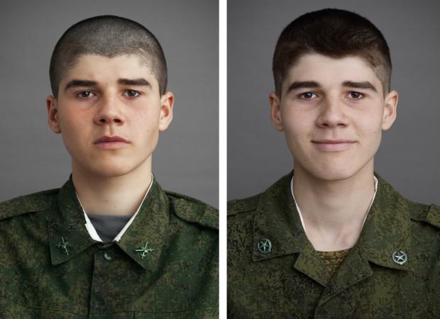 Autors: The Frozen Kā cilvēks izskatās pirms un pēc armijas?