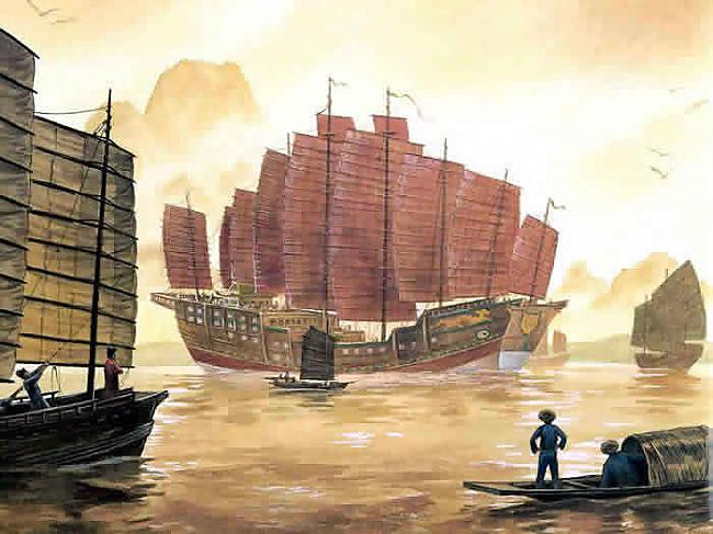 nbsp nbspKā ari scaronis... Autors: Mao Meow Zheng He varenā dārgumu flote.