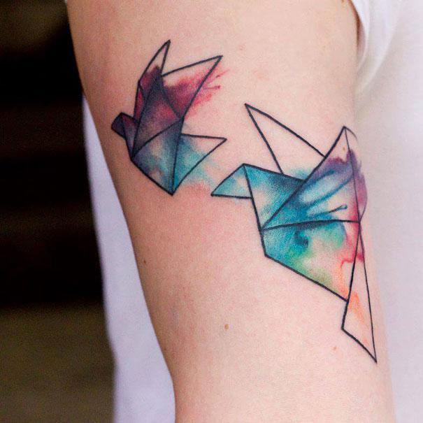  Autors: coffeeandcigarettes watercolor tattoos