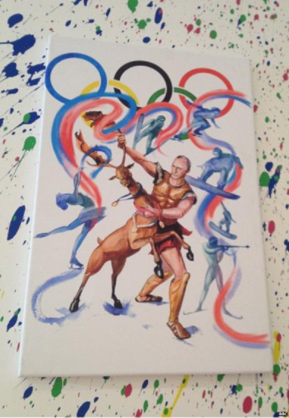 Soču olimpiskās spēles no... Autors: LordsX Putina dzimšanas dienai veltīta izstāde!