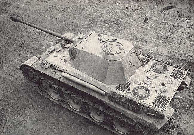 nbsp nbspPanterās bruņas... Autors: Mao Meow Panzer 5 Pantēra - vācu atbilde PSRS T-34 tankiem