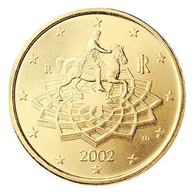 50 centi Monētas reversa... Autors: KASHPO24 Itālijas eiro monētas.