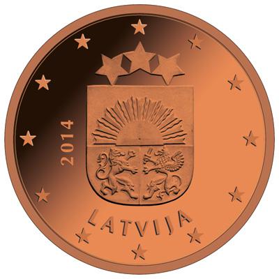 2 centu monētas reversa attēls... Autors: KASHPO24 Latvijas eiro monētas.