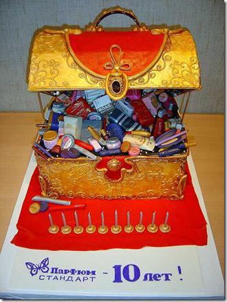 Parfīmstandarts  10 gadi Autors: ieva5 Kreatīvas tortes no Krievzemes