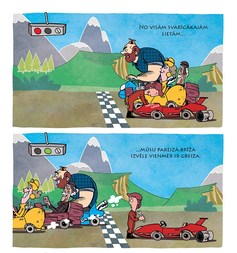  Autors: MaxPred Nesalīdzini sevi ar citiem (Zenpencils)