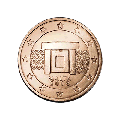 Uz pirmās grupas monētām ir... Autors: KASHPO24 Maltas eiro monētas