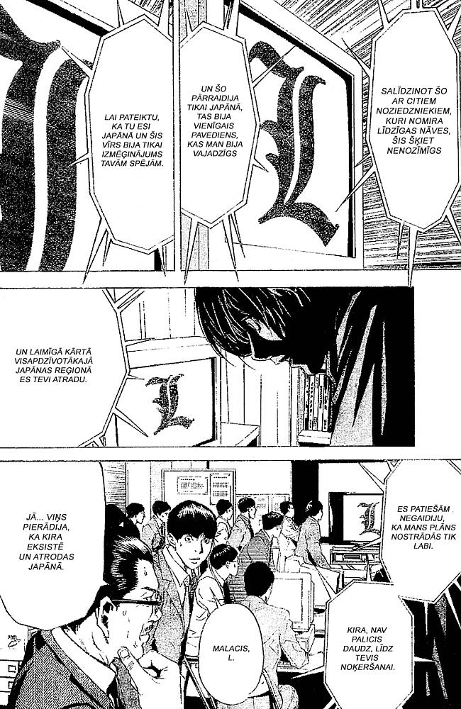  Autors: Fosilija Manga latviski - DEATH NOTE [ 2. nodaļa ]