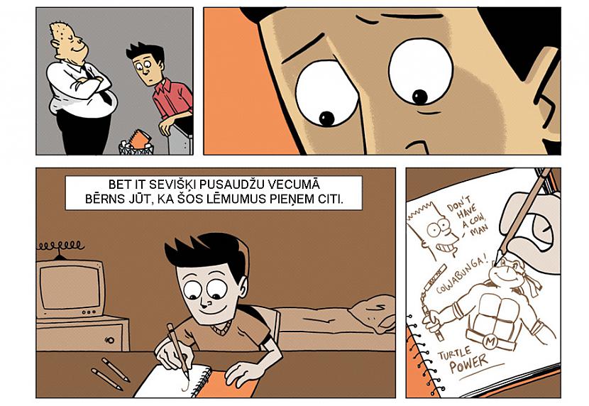  Autors: MaxPred Tu Kontrolē Savu Dzīvi (ZenPencils)