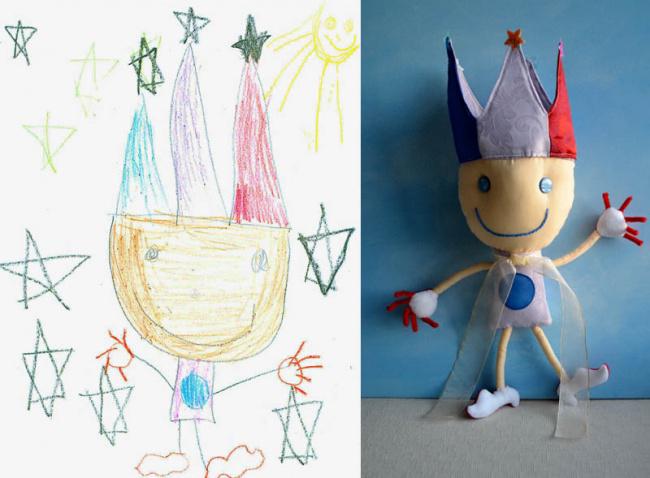 Antons 5 gadi Autors: MazAa888 Pēc bērnu zīmējumiem veidotas rotaļlietas