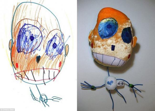 Džeks 6 gadi Autors: MazAa888 Pēc bērnu zīmējumiem veidotas rotaļlietas