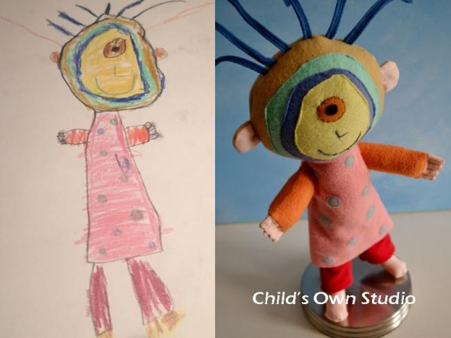 Aleks 6 gadi Autors: MazAa888 Pēc bērnu zīmējumiem veidotas rotaļlietas