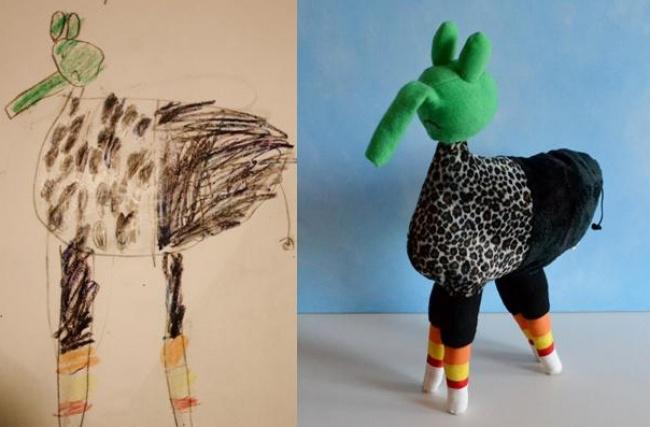 Kārters 7 gadi Autors: MazAa888 Pēc bērnu zīmējumiem veidotas rotaļlietas