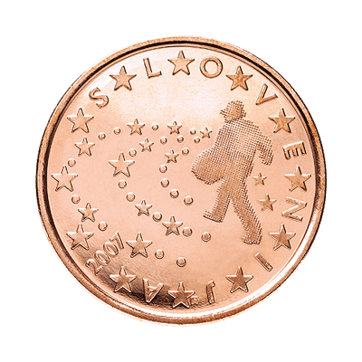 Uz 5 centu monētas ir attēlots... Autors: KASHPO24 Slovēnijas eiro monētas