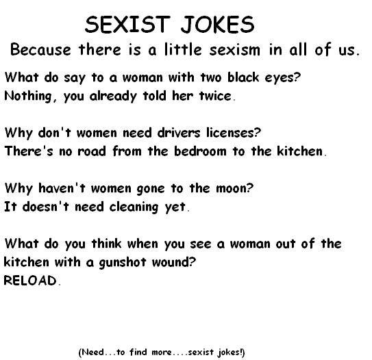 Autors: Vells20 Sexist jokes 4. daļa