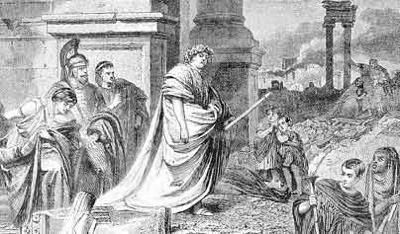 Nērons bija vainīgs pie Lielā... Autors: Smaug 8 mīti par antīkajiem romiešiem