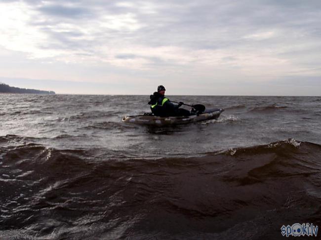 jūrā viļņos  necopēju  testēju... Autors: gonefishing Makšķerēšana no kajaka
