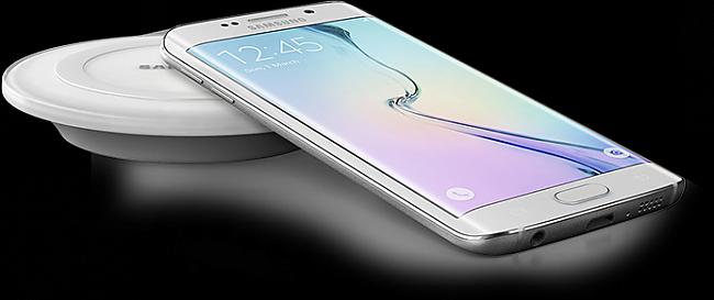 Bezvadu uzlādes sistēma Autors: ghost07 Samsung prezentē jaunu viedtālruni - Samsung S6 Edge
