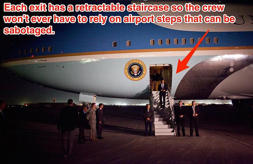  Autors: matilde Iespaidīgi! Apskati ar ko ir aprīkota ASV prezidenta lidmašīna.