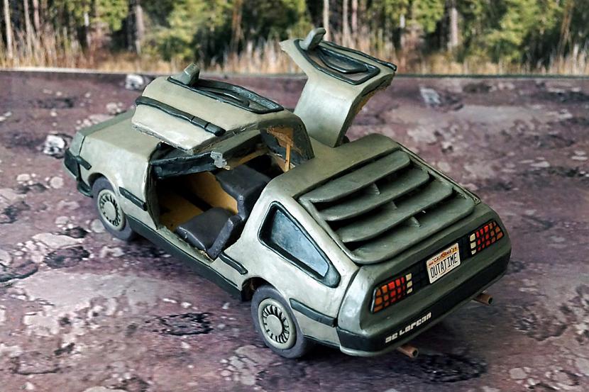 DeLorean in action Autors: VOVASFILMAS Visas plastilīna mašīnas un vēl šis tas.