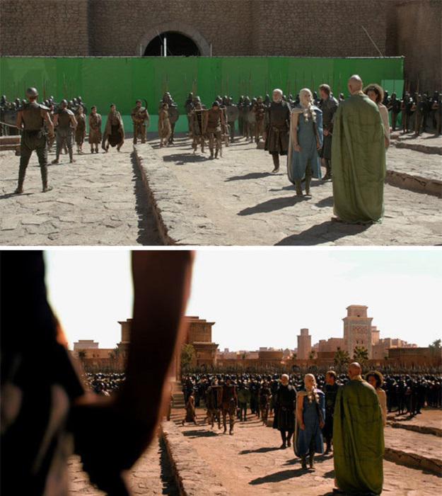 Troņu spēle Game of Trones... Autors: Lords Lanselots Kā filmas izskatītos bez specefektiem?
