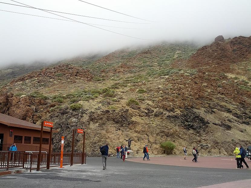 Kaut kur tur mākoņos ir... Autors: Fosilija Vulkāns Teide, tā pakāje un vecajie krāteri