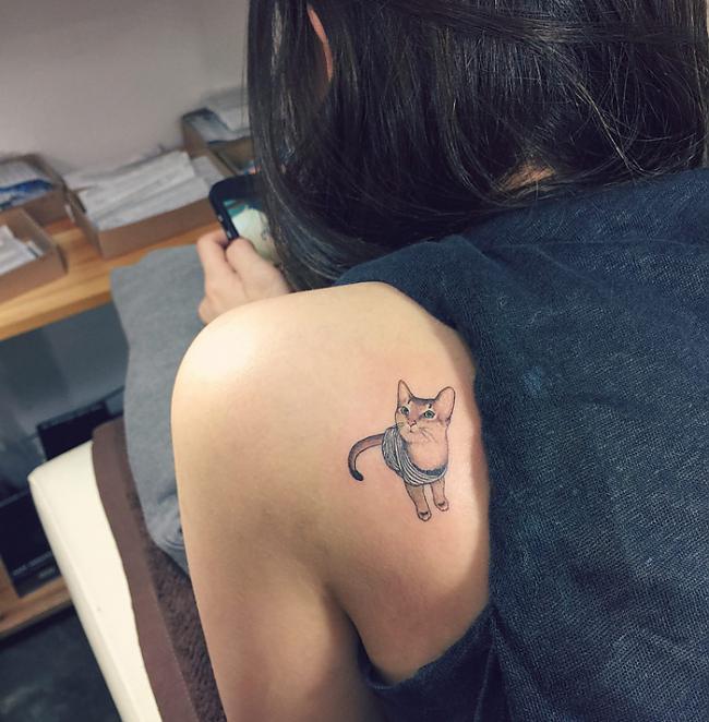  Autors: marijaku Mīlīgākais veids, kā pārkāpt likumu Dienvidkorejā - kaķu tetovējumi