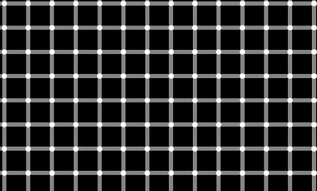 Skaties uz baltajiem punktiem... Autors: Ronix22 Optiskās ilūzijas