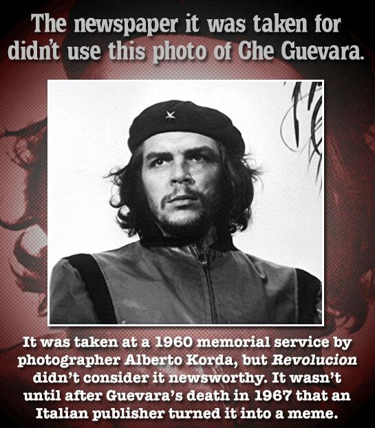 Avīze kas uzņēma slaveno Che... Autors: Pasaules iedzīvotājs Vēsturiskas bildes.