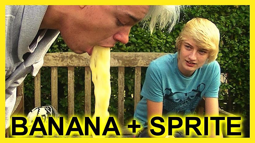 8 The banana and Sprite... Autors: Fosilija Stulbākie Youtube čalendži.
