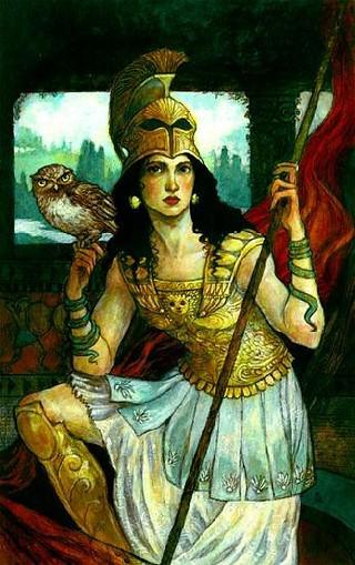Scaronķīstības dieviete Atēna... Autors: Matu Suka Grieķu mitoloģija: Atēna