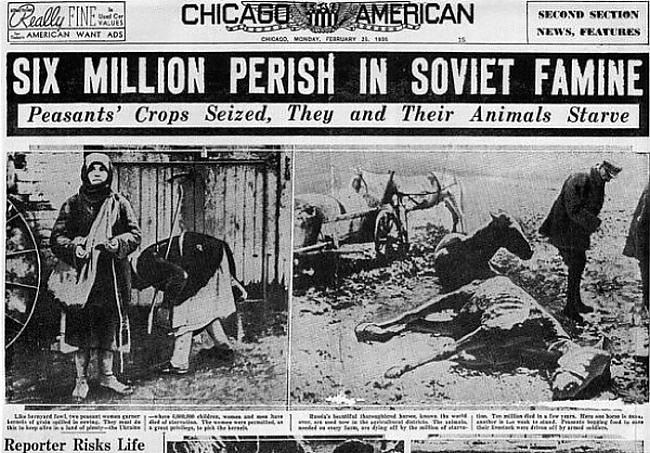 1932gada ukraiņu bads ... Autors: Lords Lanselots Nogalināt un apēst cilvēkus - normāla prakse vēsturē???