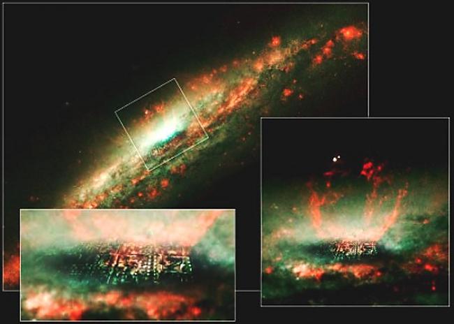 Izsekojot objektu zinātnieki... Autors: LordsX NASA astronomi atklājuši kosmosā Dieva mājvietu! (Pievienota aptauja!)