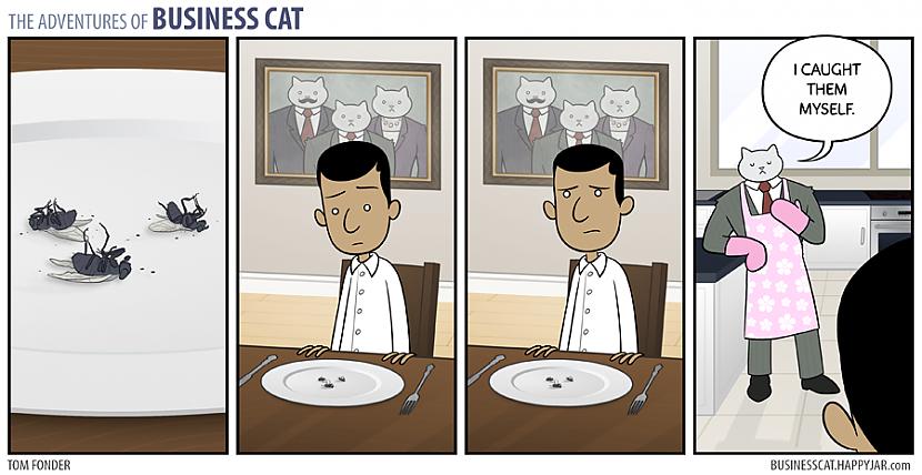  Autors: Fosilija Business cat komiksi eng #2