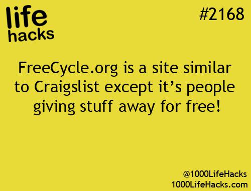 FreeCycleorg ir saits līdzīgs... Autors: Mārtiņš2 Vēl 15 labi padomi vieglākai dzīvei