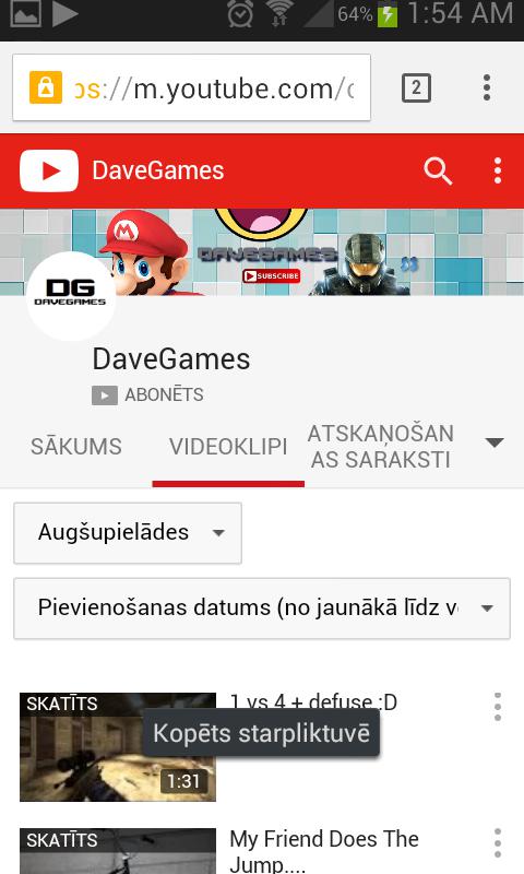  Autors: DaveGames DaveGames Jauns Gaming Chanels!!