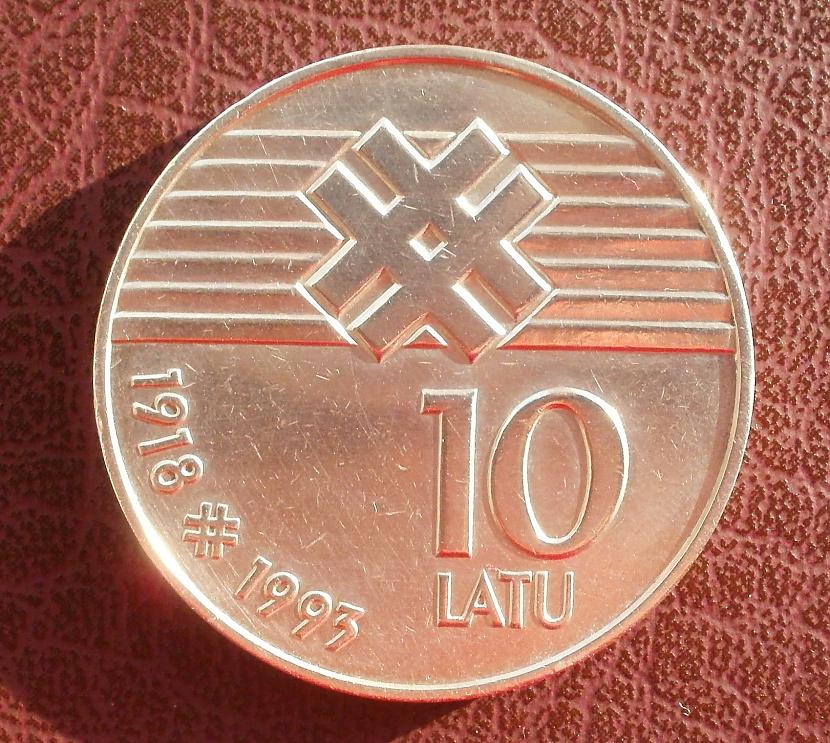 1993 gadā tika izlaista monētu... Autors: pyrathe Mana kolekcija: Latvijas Republikas monētas
