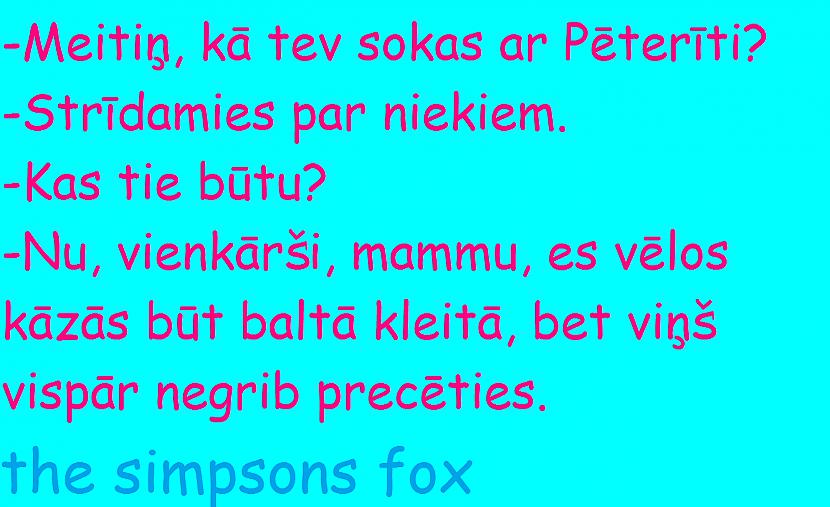  Autors: The simpsons fox Dienas Deva #2