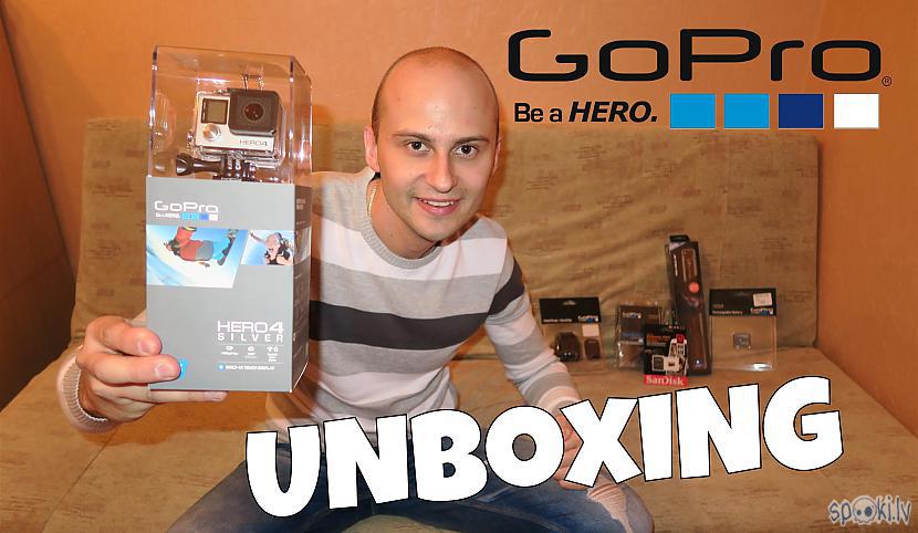  Autors: uldonstv Gopro hero4 silver unboxing