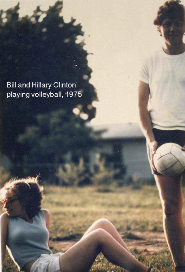 Bils un Hilarija Klintone... Autors: twist 18 vēsturiskas bildes, par kurām pasaule gandrīz ir aizmirsusi.