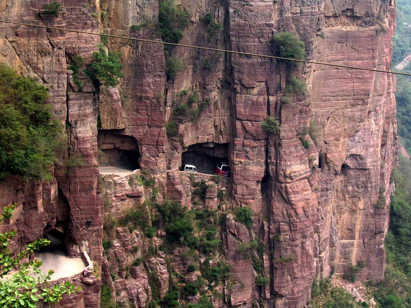 Guoliang Tunnel Road Ķīna Autors: Prāta Darbnīca Skaistākie un bīstamākie ceļi pasaulē