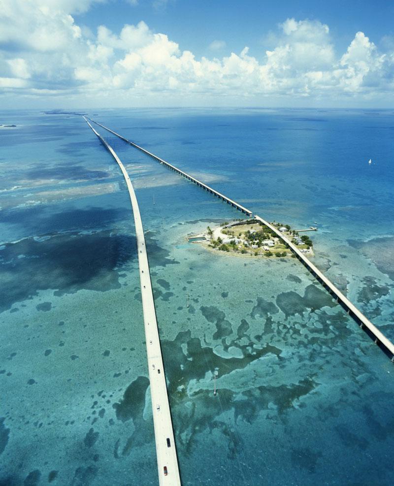 Seven Mile Bridge Florida Autors: Prāta Darbnīca Skaistākie un bīstamākie ceļi pasaulē