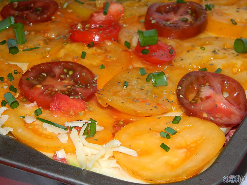 Kabači tomāti sāls raudene... Autors: Werkis2 Tomātu sacepums ar malto gaļu un kabačiem