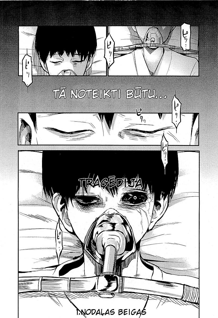  Autors: Menestrels Tokijas Gullis / Tokyo Ghoul - 1. nodaļa [Manga latviski]