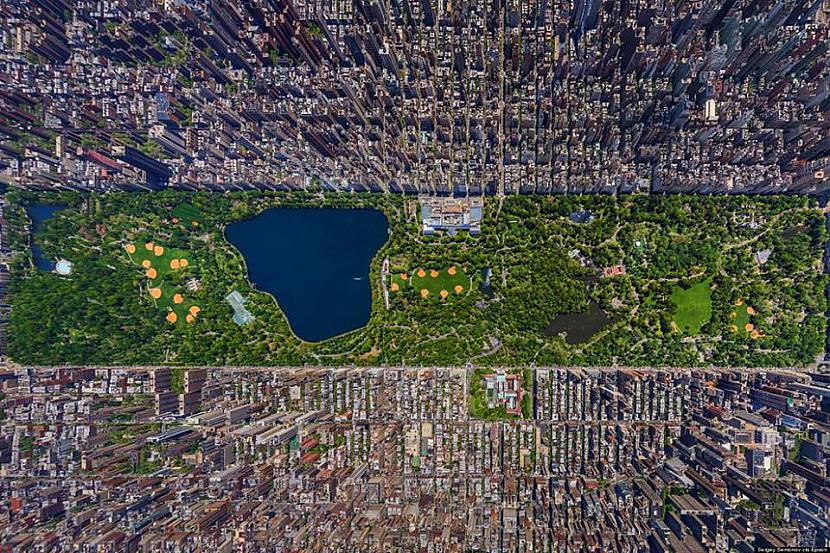 Centrālais parks Ņujorka Autors: ZirgaGalva Skats no kaijas lidojuma.