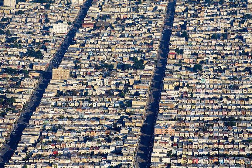 Sanfrancisko ASV Autors: ZirgaGalva Skats no kaijas lidojuma.