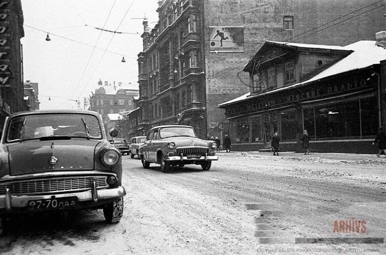 1963 gads Brīvības iela un... Autors: default24 Sešdesmito gadu Rīga