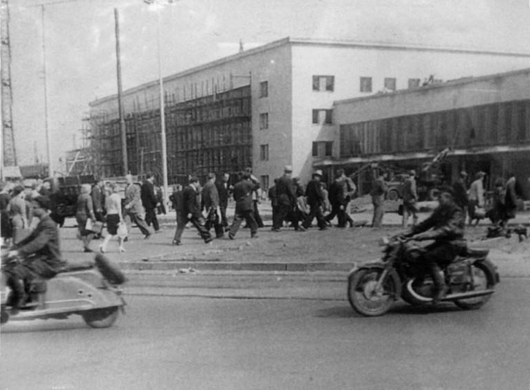 1960 gads jaunās Stacijas ēkas... Autors: default24 Sešdesmito gadu Rīga