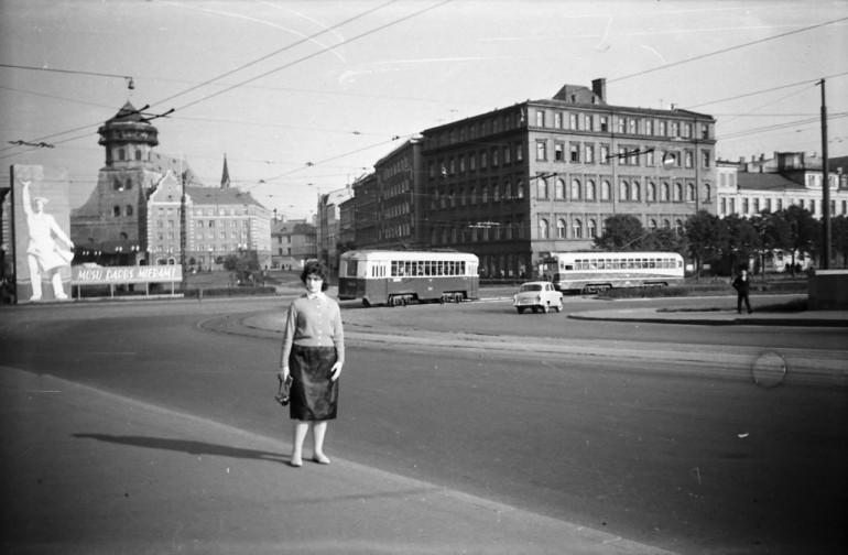 1961 gads Akmens tilts ar... Autors: default24 Sešdesmito gadu Rīga