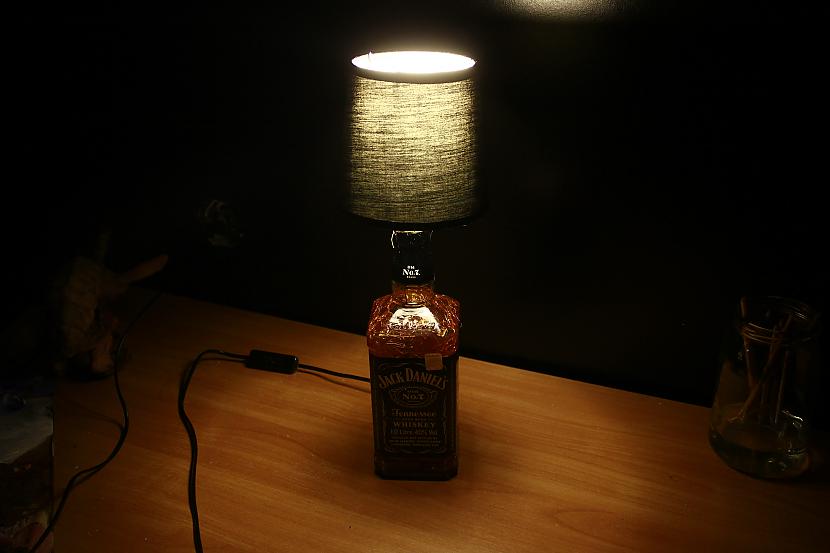  Autors: okami DIY JackDaniels lamp.