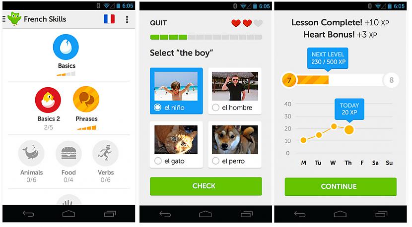 DuolingoKāda lieka valoda... Autors: kaķūns 10 kolosālas aplikācijas, kuras OBLIGĀTI jāizmēģina šogad!